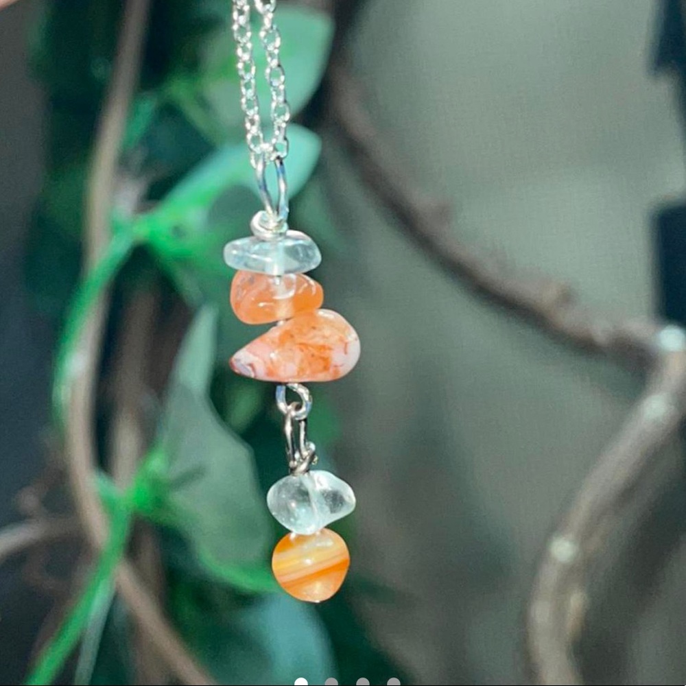 Carnelian necklace
